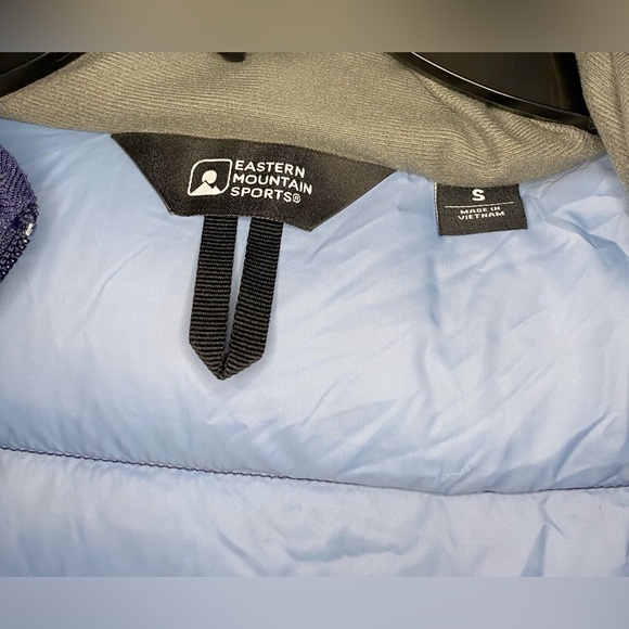 Eastern Mountains Sports EMS Downtek Goose Down Puffer Jacker Size Small Navy - Picture 6 of 7